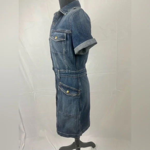 Current Elliot Denim Trucker Dress. Sold Out. Nordstrom Exclusive. Size 1 - Picture 7 of 7